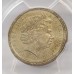 AUSTRALIA 2000 . ONE 1 DOLLAR COIN . ERROR . MULE . STRUCK ON TEN CENT
